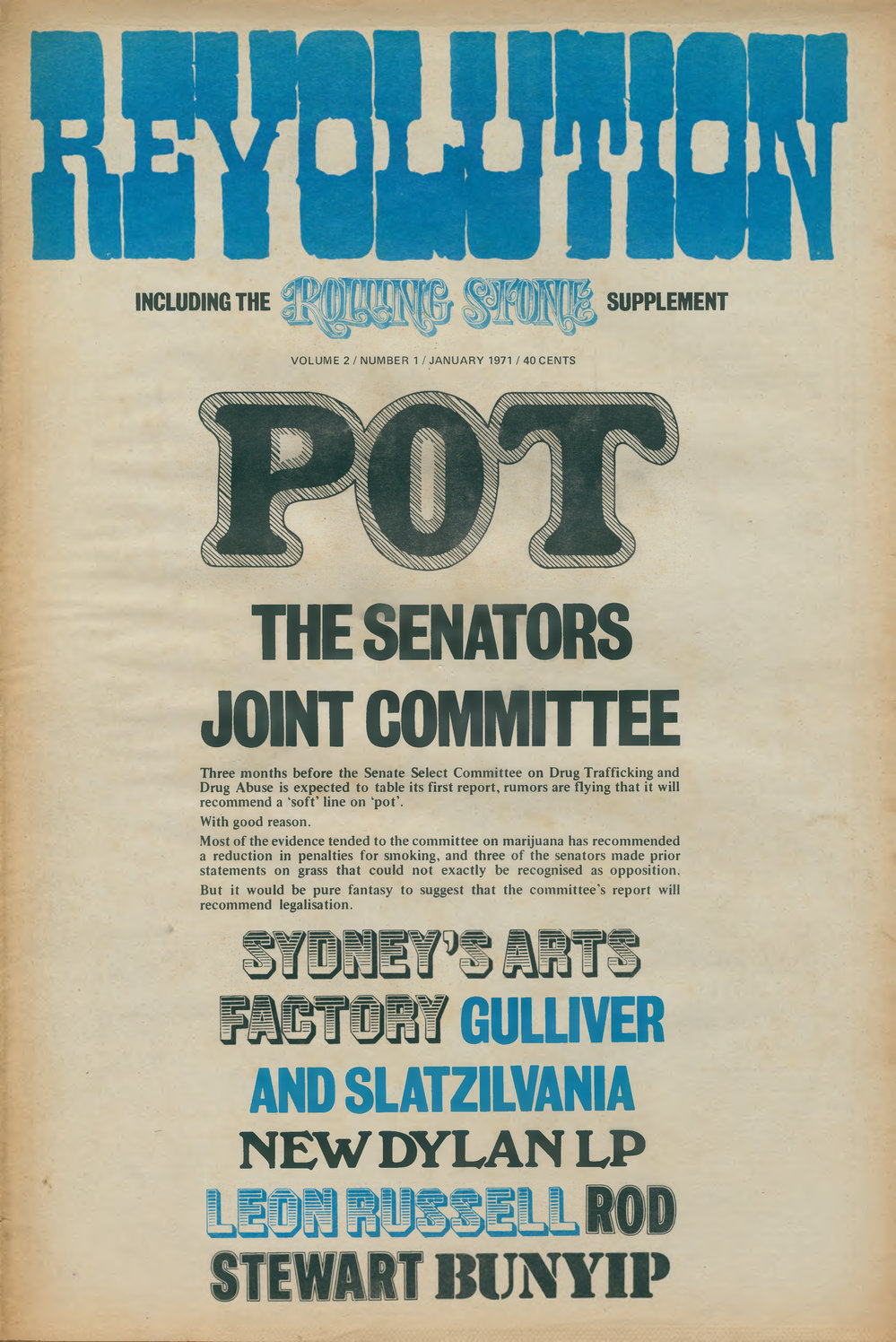 Revolution 2(1) January 1971