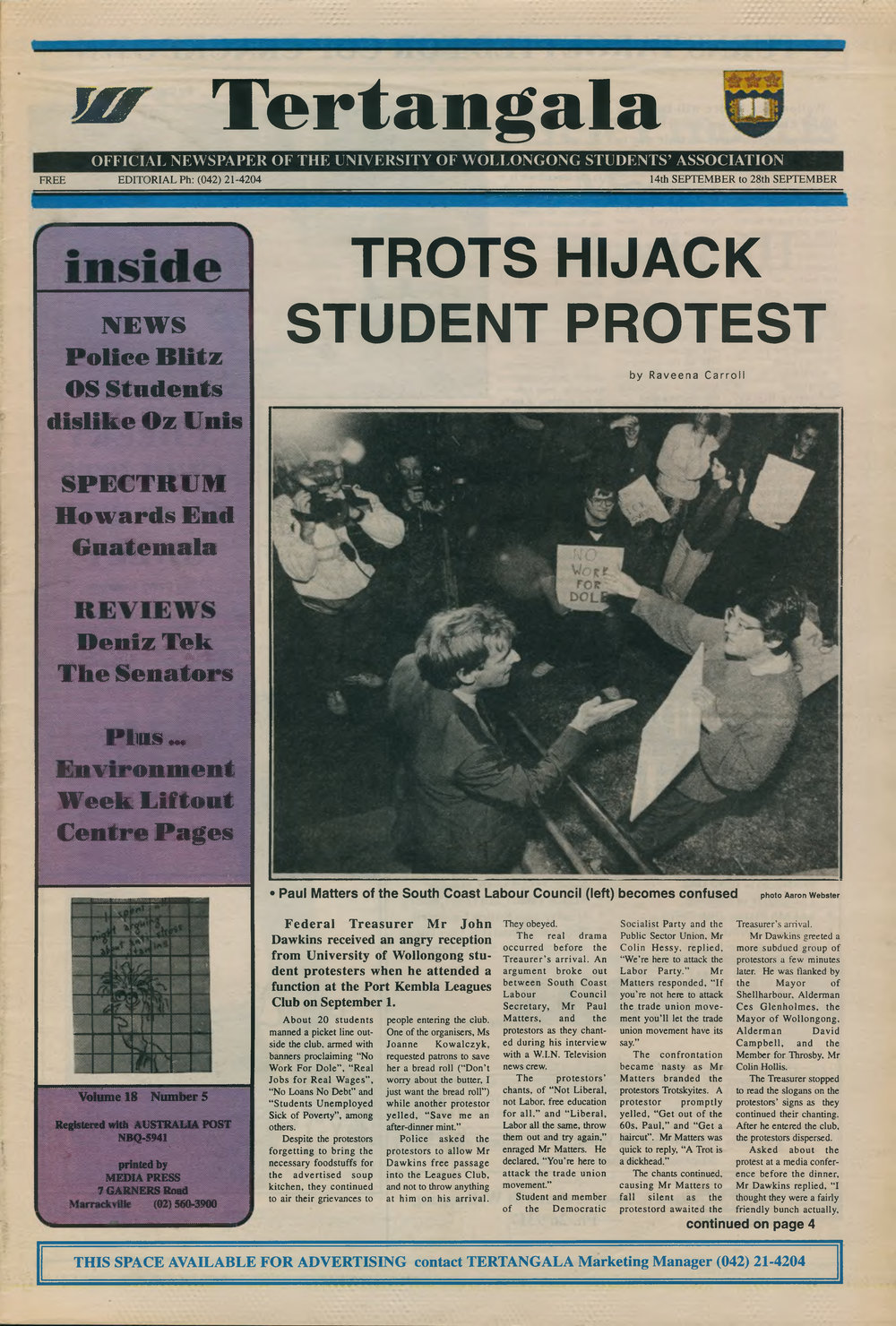 1992-09-14 Tertangala