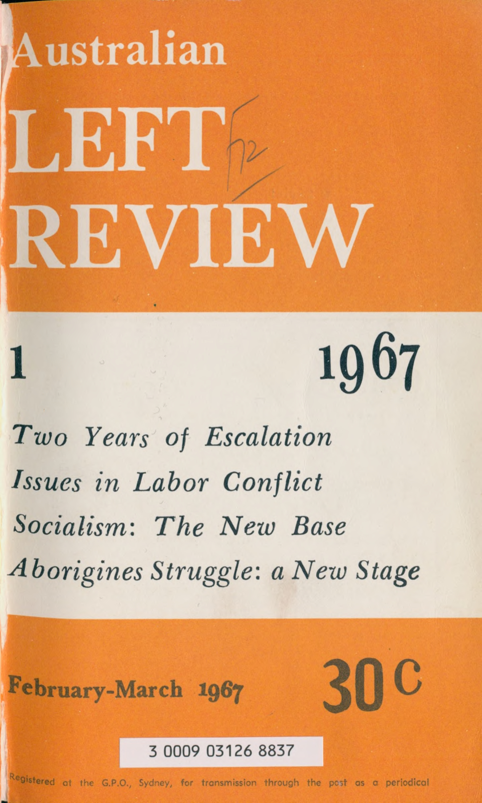 Australian Left Review no. 5 February-March 1967