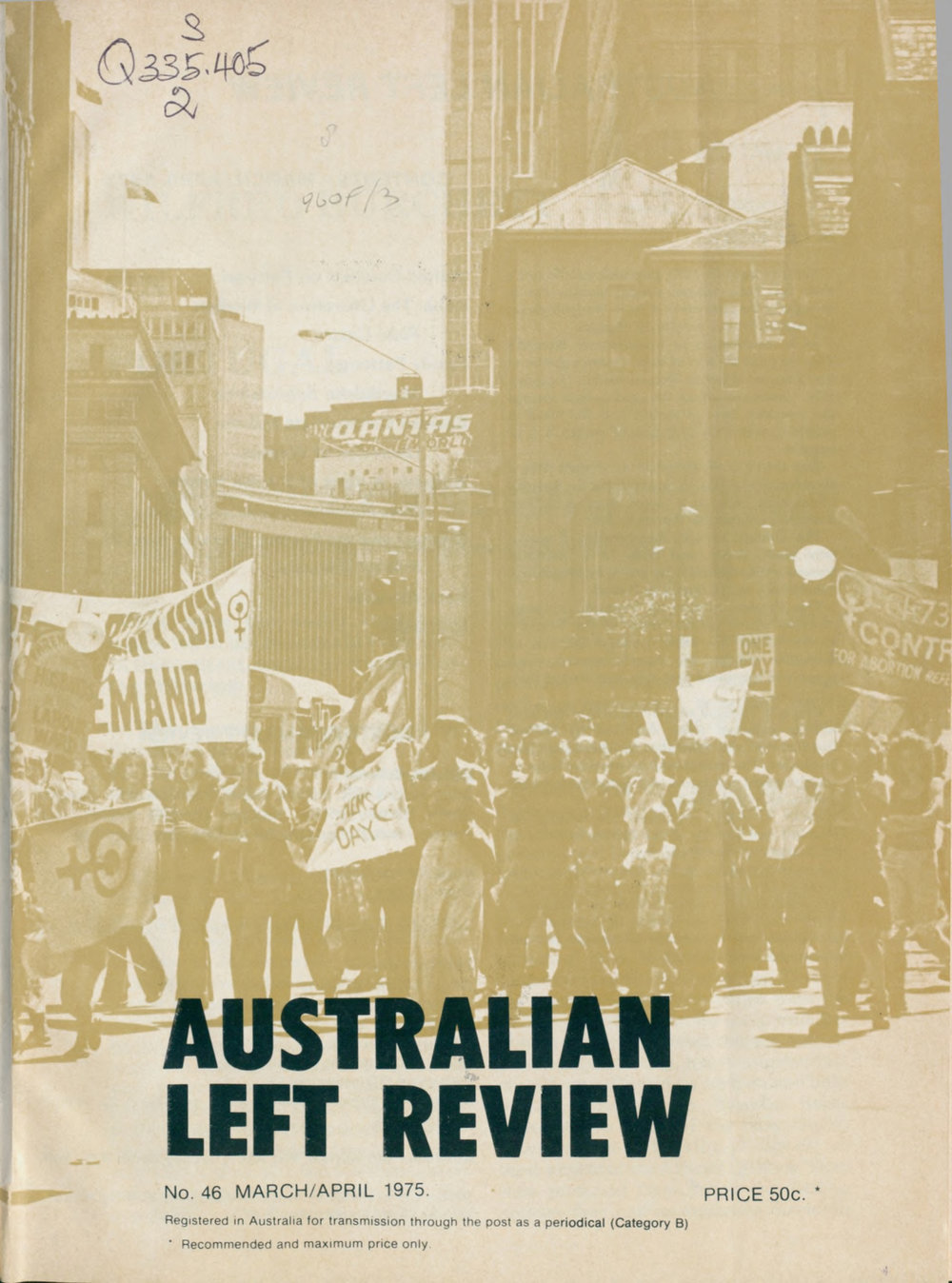 Australian Left Review no. 46 March-April 1975