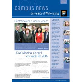 Campus News March 2006 vol 9 issue 1