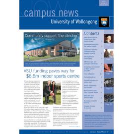 Campus News March 2007 vol 10 issue 1