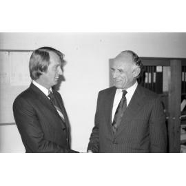 Vice Chancellor Michael Birt and Chancellor Hope.  n2a_24_04
