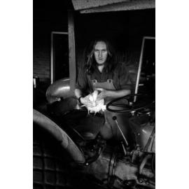 Man with duck. n2a_13_15