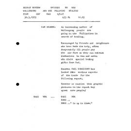 Wollongong and the Filipino Healers