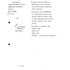 Prevention Counsellor