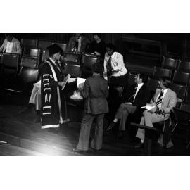 Practice for graduation ceremony. n2b_28_20