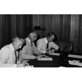 Signing testamurs. n2b_28_14