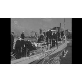 HMAS Queensborough arrives