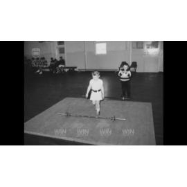 Neville McAlary - four year old weightlifter