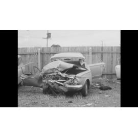 Crashed car