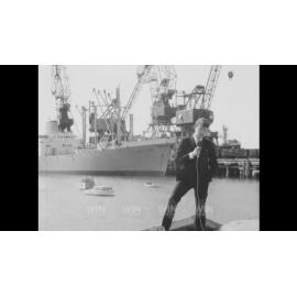 Mounthwa ship taking steel to Communist China