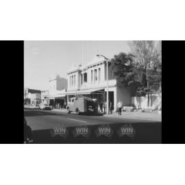 Fire Brigade and Police at Wollongong Post Office