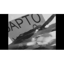 Women playing rugby league