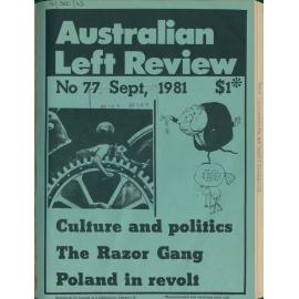 Australian Left Review no. 77 September 1981