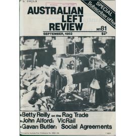 Australian Left Review no. 81 September 1982