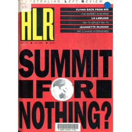 Australian Left Review no. 141 July 1992