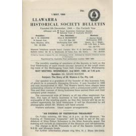 Illawarra Historical Society Bulletin May 1984