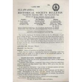 Illawarra Historical Society Bulletin June 1990