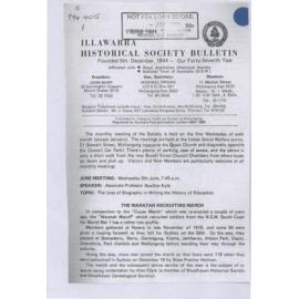 Illawarra Historical Society Bulletin June 1991