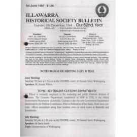 Illawarra Historical Society Bulletin June 1997