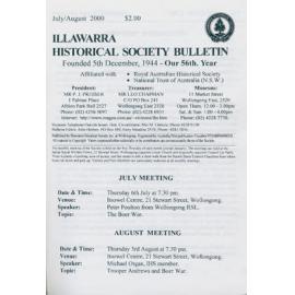 Illawarra Historical Society Bulletin July-August 2000