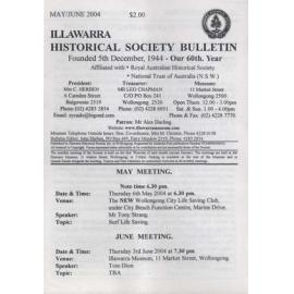 Illawarra Historical Society Bulletin May-June 2004 