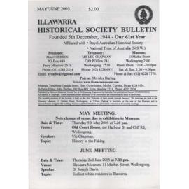 Illawarra Historical Society Bulletin May-June 2005 