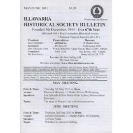 Illawarra Historical Society Bulletin May-June 2011 