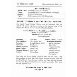Illawarra Historical Society Bulletin May-June 2013 