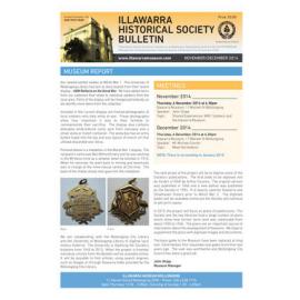 Illawarra Historical Society Bulletin November-December 2014