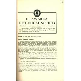 Illawarra Historical Society Bulletin October 1964