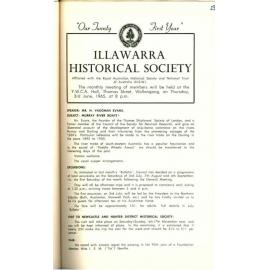 Illawarra Historical Society Bulletin May 1965