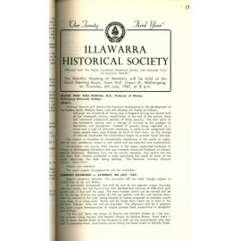 Illawarra Historical Society Bulletin June 1967