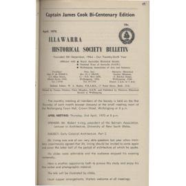 Illawarra Historical Society Bulletin April 1970