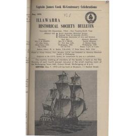 Illawarra Historical Society Bulletin May 1970