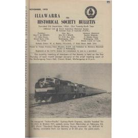 Illawarra Historical Society Bulletin November 1970