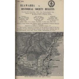 Illawarra Historical Society Bulletin July 1972