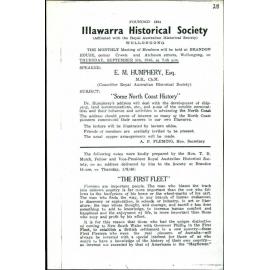 Illawarra Historical Society Bulletin August 1946