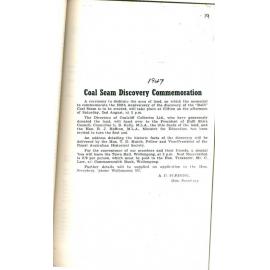 Illawarra Historical Society Bulletin July 1947