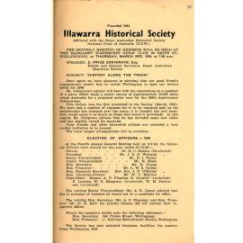 Illawarra Historical Society Bulletin February 1949