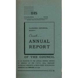 11th Annual Report of the Illawarra Historical Society 1954