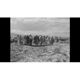 Bible story performance on the beach