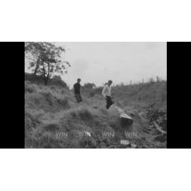 Mini Cooper recovered from creek