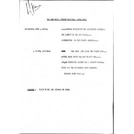 WIN News Anchor Script 29 December 1967