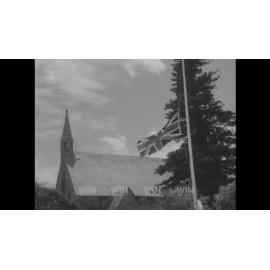 Service for Harold Holt at St Michael's Anglican Church Wollongong