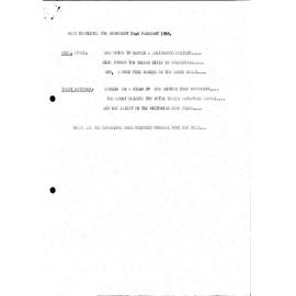 WIN News Anchor Script 21 February 1968