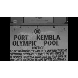 Port Kembla swimming pool carnival