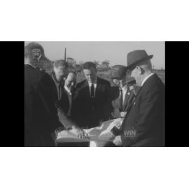 Council men inpsecting a development site