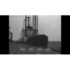 The Poolta is in dock at Port Kembla